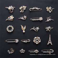 Shangjie OEM Broche 3,5 cm Broches de fleur broches broches Broches et broches de créateurs Broche